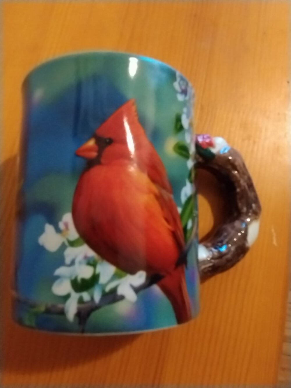 Rivers Edge birds mug